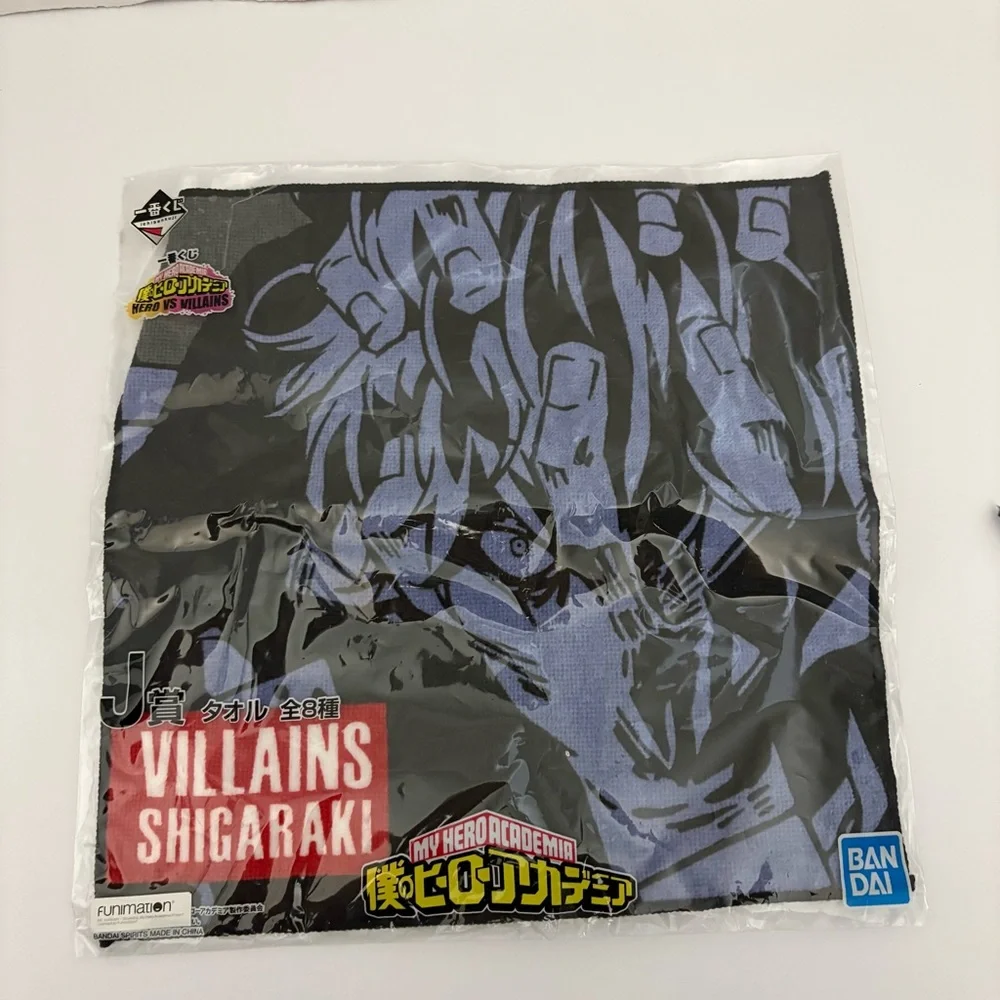 Tomura Shigaraki My Hero Academia Ichiban Kuji Towel Japan BANDAI SPIRITS Anime